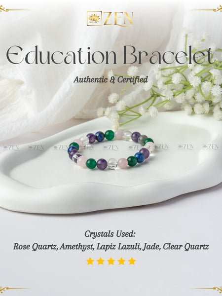 Bracelet for students | the zen crystals