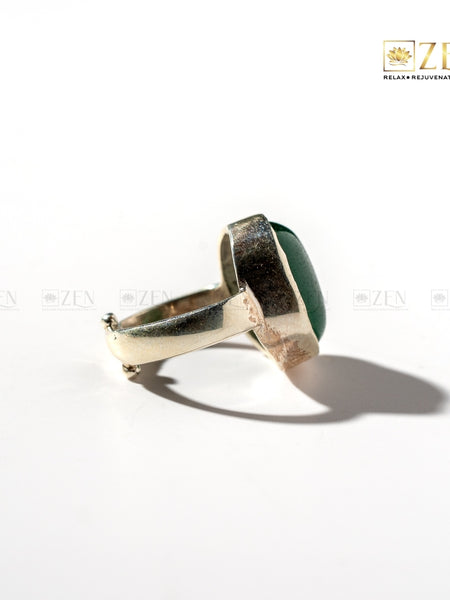 Jade Silver Ring