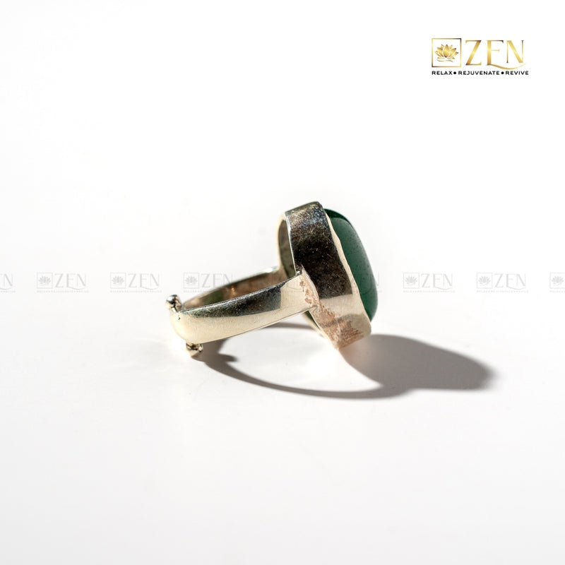 Jade Silver Ring