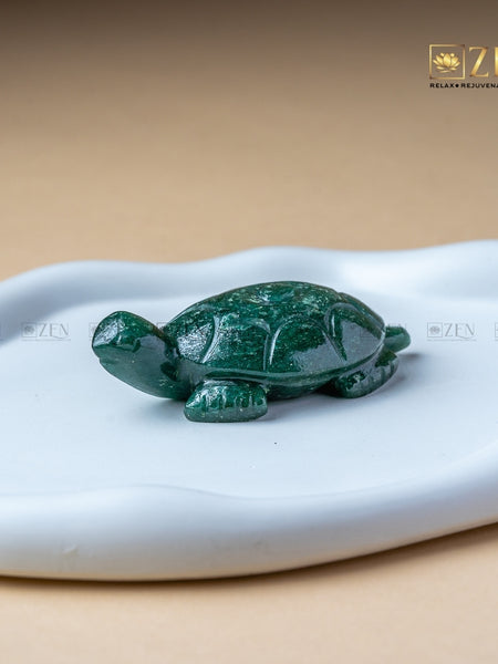 Green Jade Turtle | The Zen Crystals