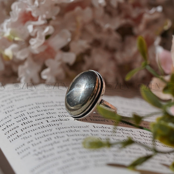 pyrite stone ring the zen crystals