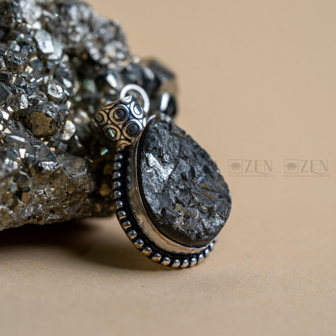 Pyrite Pendant The Zen Crystals