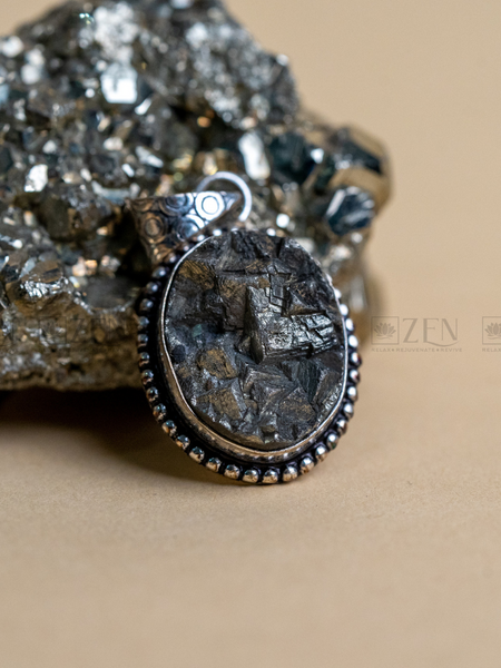 Pyrite Pendant The Zen Crystals