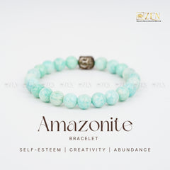 Amazonite Bracelet | The Zen Crystals