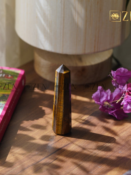 Tiger Eye Tower | The Zen Crystals