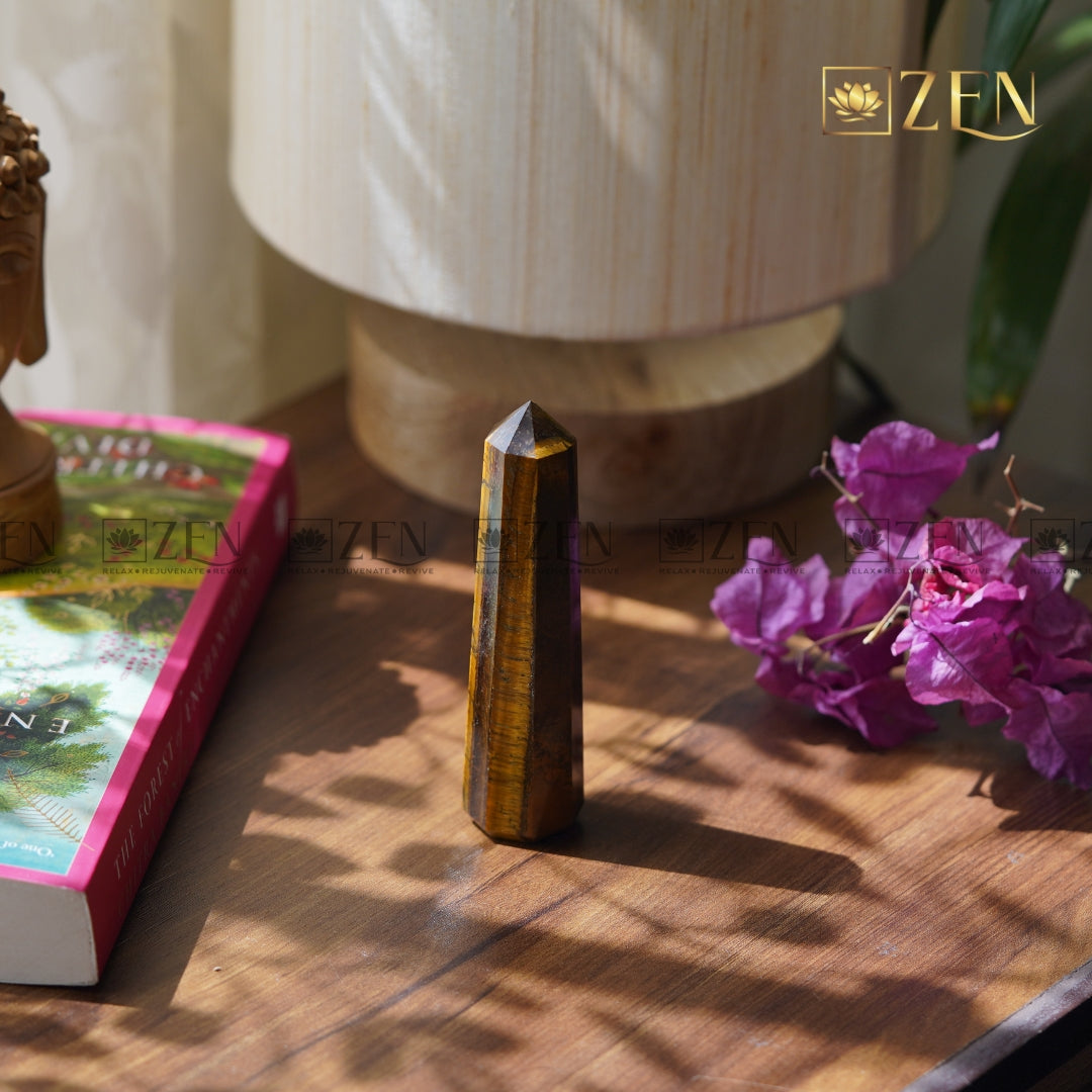 Tiger Eye Tower | The Zen Crystals
