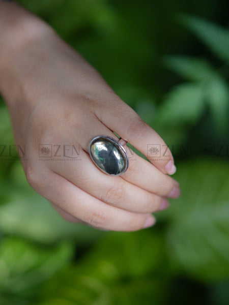 big pyrite ring the zen crystals