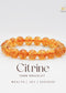 citrine 10mm bracelet | The Zen Crystals