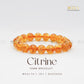 citrine 10mm bracelet | The Zen Crystals
