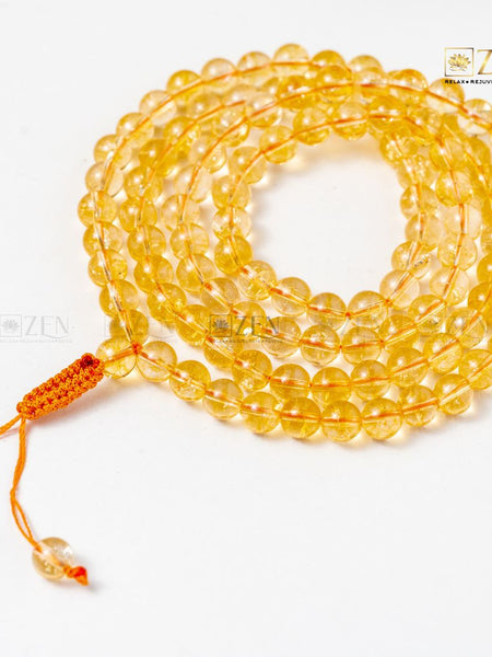 citrine Jaap Mala | The Zen Crystals
