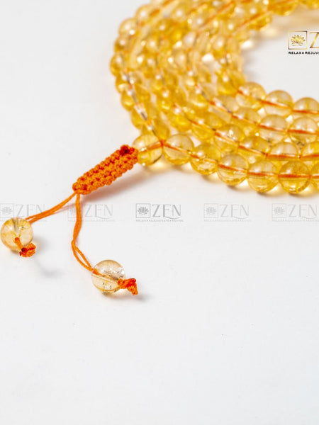 Citrine Jaap Mala | The Zen Crystals