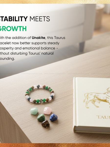 benefits of taurus zodiac bracelet | The Zen Crystals