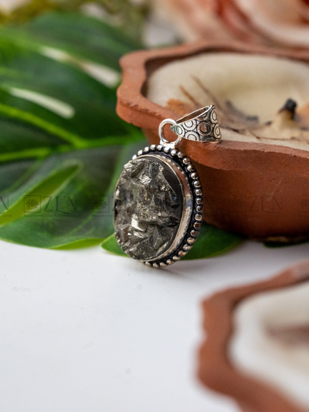 Pyrite Pendant The Zen Crystals