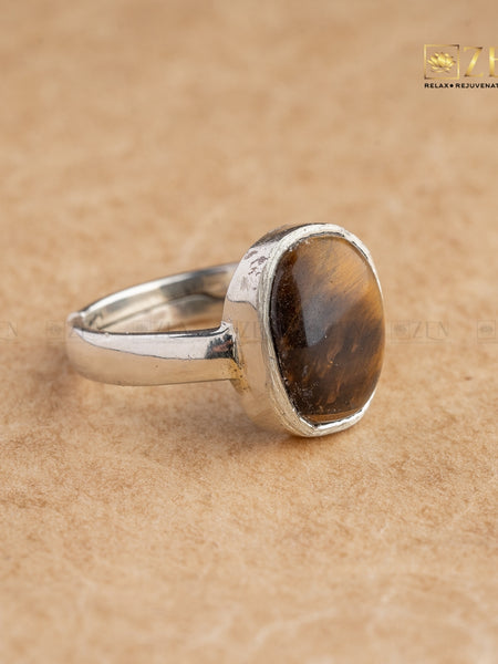 tiger eye ring | the zen crystals
