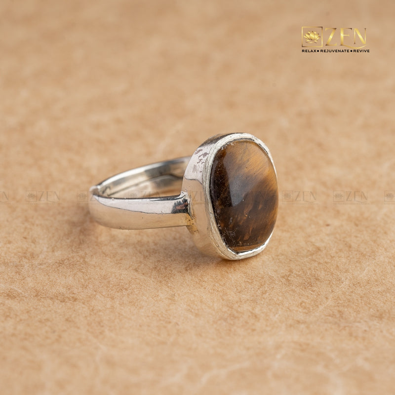 tiger eye ring | the zen crystals