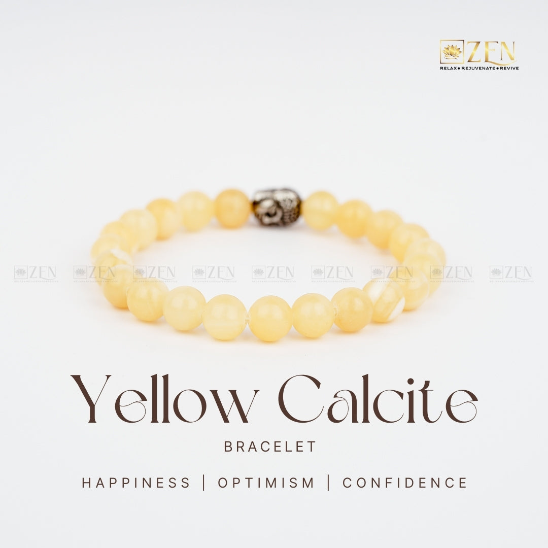 Yellow Calcite Bracelet | The Zen Crystals