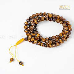 Tiger Eye Mala | The Zen Crystals