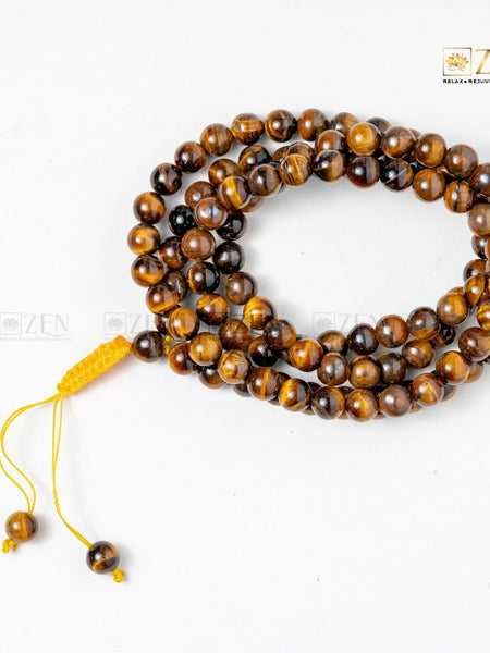 Tiger Eye Mala | The Zen Crystals