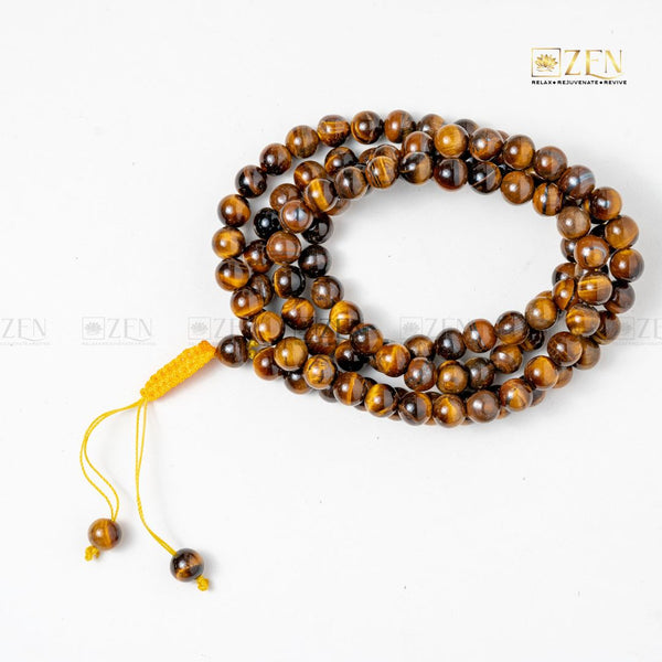 Tiger Eye Mala | The Zen Crystals