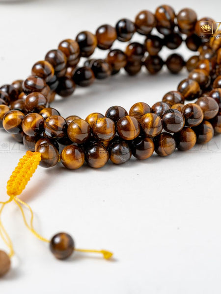 Tiger Eye Mala | The Zen Crystals
