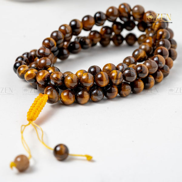 Tiger Eye Mala | The Zen Crystals