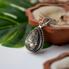 Pyrite Pendant The Zen Crystals