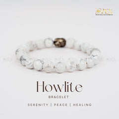 Howlite Bracelet | The Zen Crystals