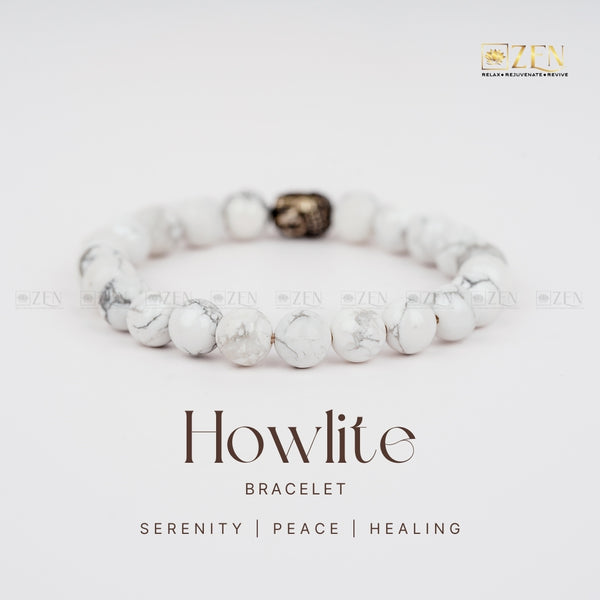 Howlite Bracelet | The Zen Crystals