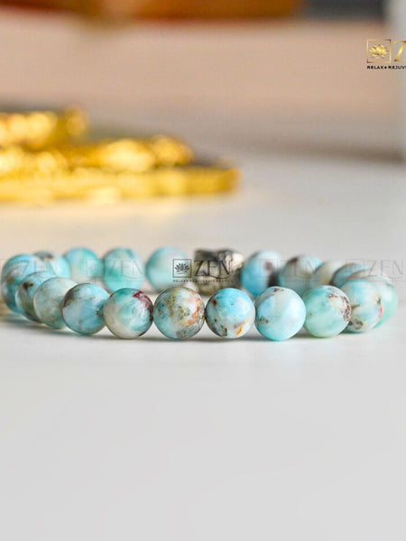 Larimar Bracelet | The Zen Crystals