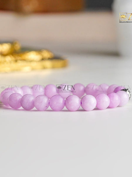 Authentic kunzite Bracelet | The Zen Crystals