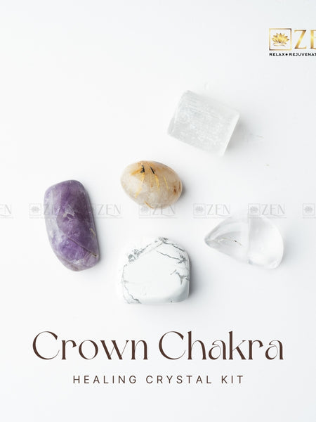 Crown Chakra Healing Crystal Kit | the zen crystals