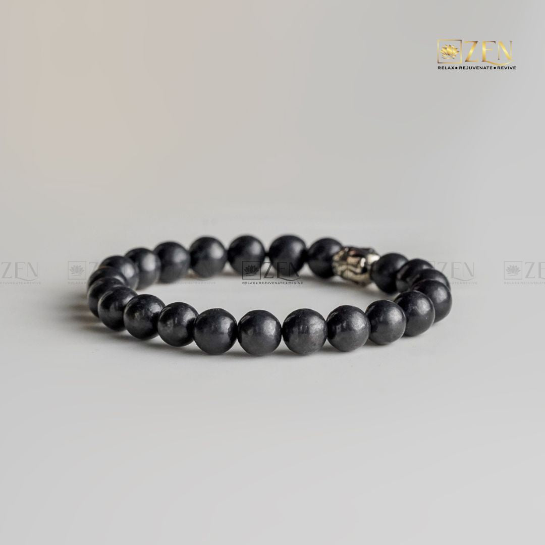 Black Shungite Bracelet | The Zen Crystals