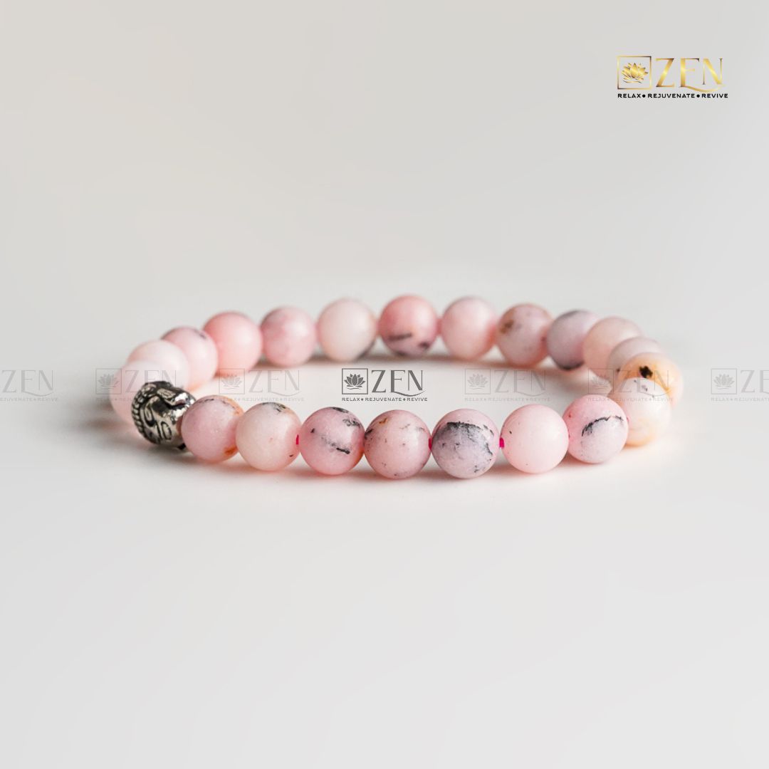 Pink Opal Bracelet | The Zen Crystals