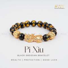 Black Obsidian Bracelet | The Zen Crystals