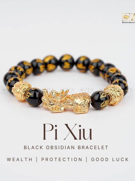 Black Obsidian Bracelet | The Zen Crystals