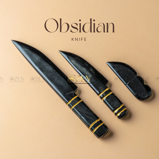 black obsidian knife | the zen crystals