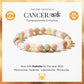 cancer zodiac bracelet | the zen crystals