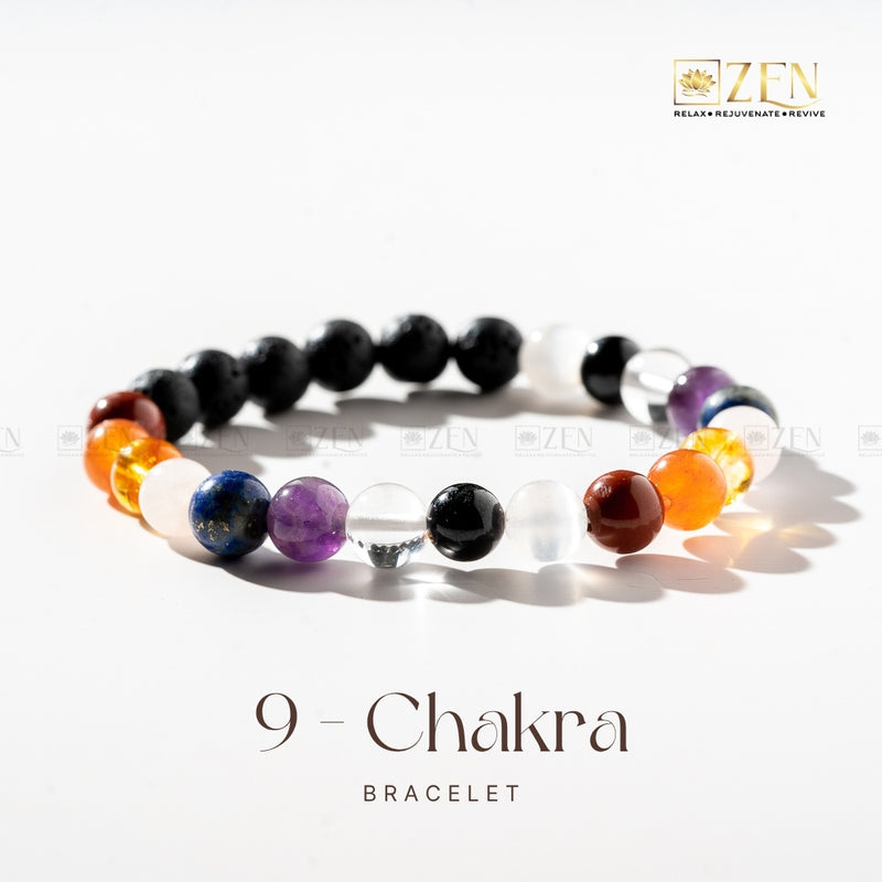 9 chakra bracelet | the zen crystals