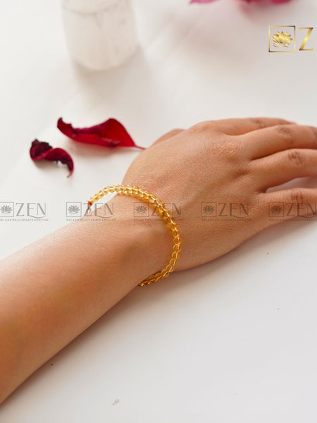 Citrine 4mm bracelet | The Zen Crystals