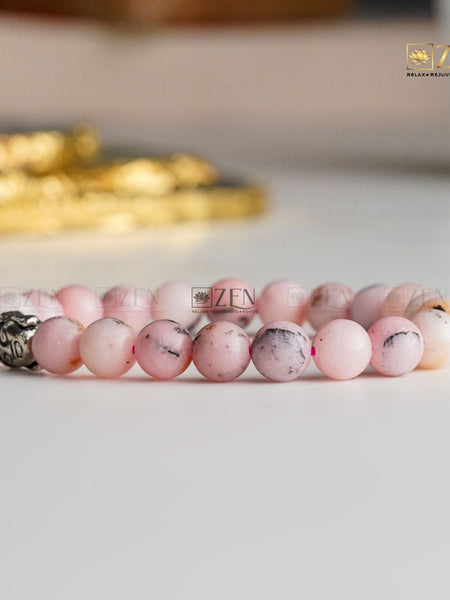 Authentic Pink Opal Bracelet | The Zen Crystals