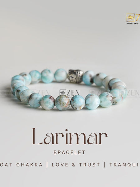 Larimar bracelet benefits | The Zen Crystals