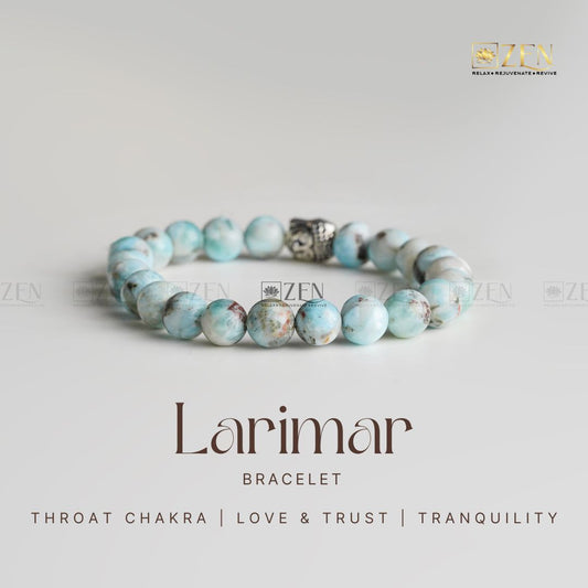 Larimar bracelet benefits | The Zen Crystals