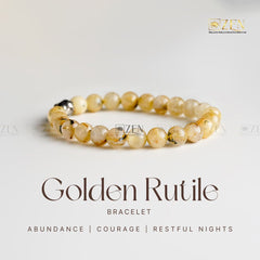 Golden Rutile benefits | The Zen Crystals