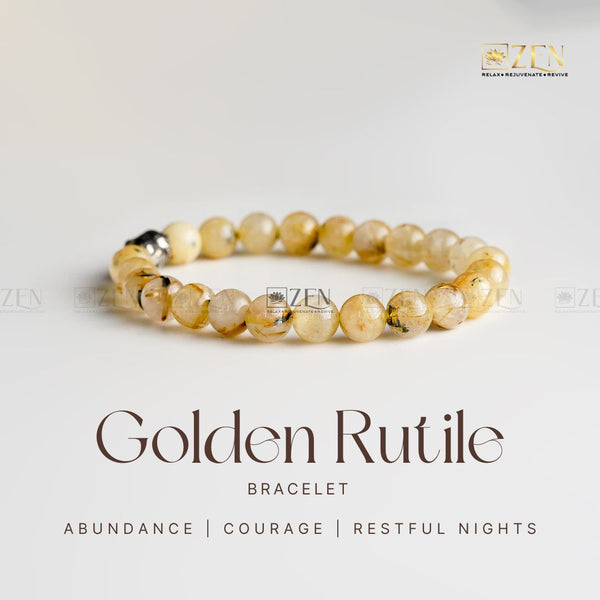 Golden Rutile benefits | The Zen Crystals