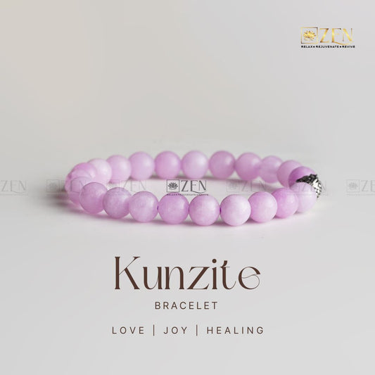Kunzite Bracelet benefits | The Zen Crystals