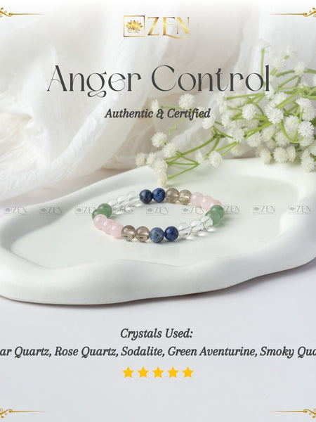 Anger Control bracelet | the zen crystals