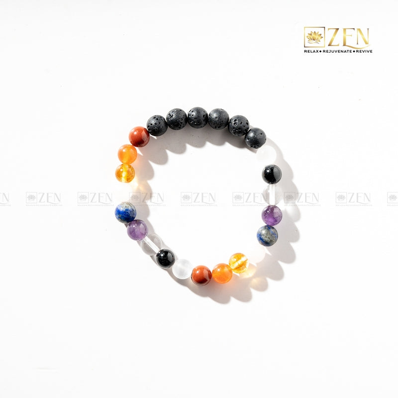 nine chakra bracelet | the zen crystals