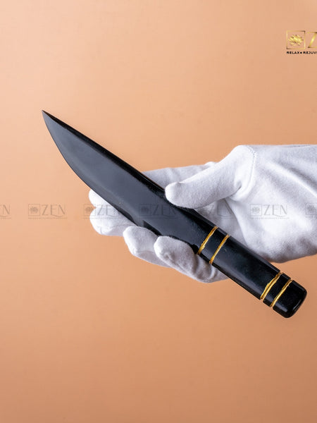 black obsidian knife | the zen crystals