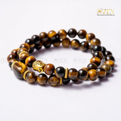 Tiger Eye Bracelet for Men | The Zen Crystals