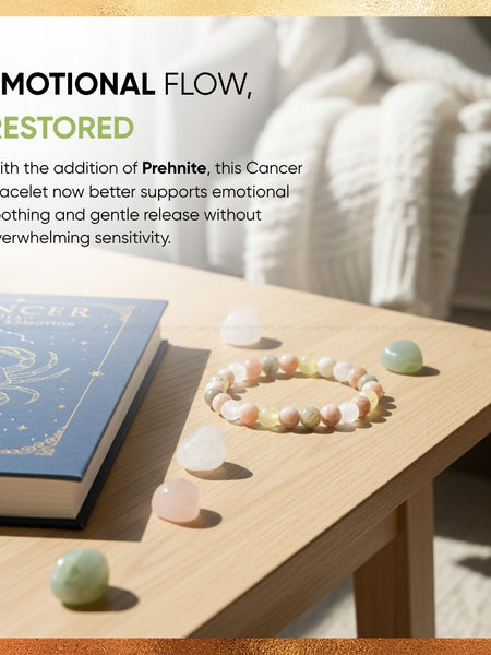 benefits of cancer zodiac bracelet | the zen crystals